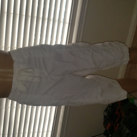 Calvin Klein Pants - Calvin Klein cargo shorts utility pockets button fly tie